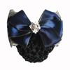 Bowknot Hotel Pearl Female Korean Bun Snood Hairgrips Cover Net Women Spring Clip Ponytail Clip