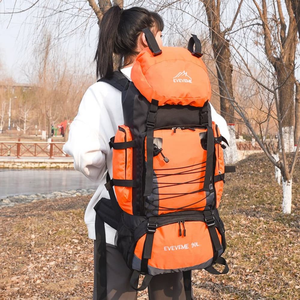 Travel Bag Camping Backpack Hiking Army Climbing Bags Mountaineering Large Capacity Sport Bag Outdoor Military XA857WA