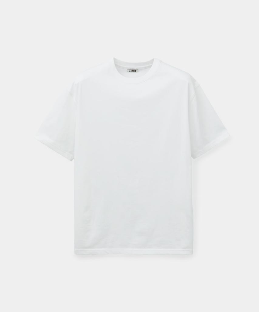 Kueo Cotton Airy T-Shirt (White)