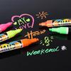Multicolour Liquid Chalk Marker Erasable Fluorescent Pen Portable Kids Art Pen  Ceramics
