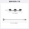 EENOUR XY950i-PJ External Cassette Gas Canister Socket (3-way connection type) - Part for "GS900i-B/GS2000i-B Generators" - CB Canister Cassette Gas C