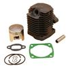 WOXNGS 40mm Cylinder Piston Kit BG411 NB411 CG411 1E40F-6 Lawn Trimmer Spare Tool Parts Cylinder Piston Gasket Kit
