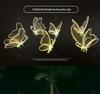 LED Dynamic Glowing Butterfly Outdoor Waterproof Garden Lights