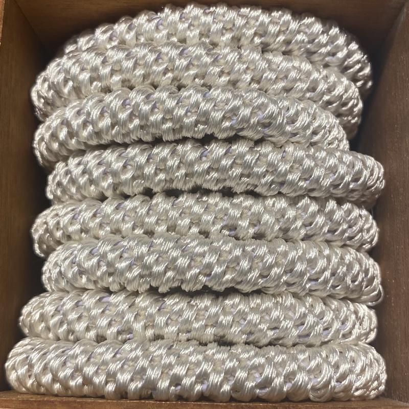 8 szt./partia damskie modne kolorowe gumki do włosów na Bransoletkę dziewczęce elastyczna gumka do włosów knekki sznurek do włosów knekki haar elastiek