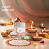 Prachyam 100% Reine Bhimseni Kampferflocken 100g Glas | Natürlicher Kapoor ohne Rückstände für Puja, Havan, Aromatherapie & Luftreinigung | Authentischer De