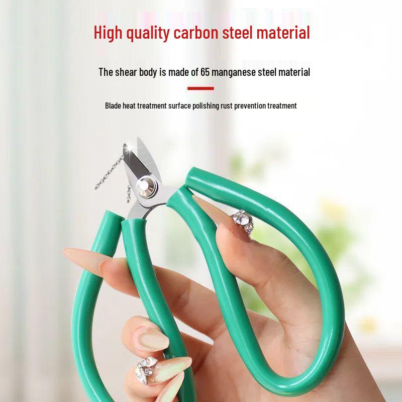 Gold and Silver Cutting Pliers - Short-Beak Shears for Metalworking and Jewelry