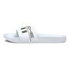 Leadcat Unisex Slides White Black Trendy Sporty Rubber Sole 375866-02