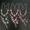 Themed 4 Piece Shell Necklace Collection Sensitive Skin Friendly Alloy Jewelry For Summer Vacation