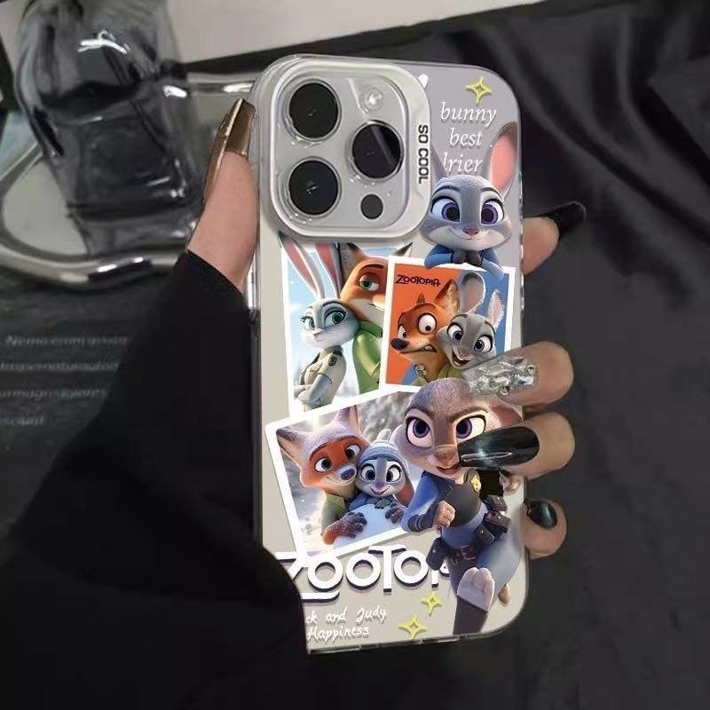 The new cartoon is suitable for iphone17 mobile phone case 11 Apple 16promax/15 anti-drop 14pro13 Europe and America 12