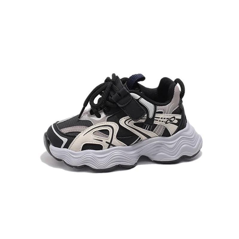 2024 Children Casual Sneakers for Girls Boys Autumn New Fashion Korean Style Soft Bottom Anti-slippery Versatile Sports Shoes