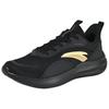 Cushioned Slip-Resistant Low-Top Running Shoes Men's Black Gold Sneakers 912345512-7