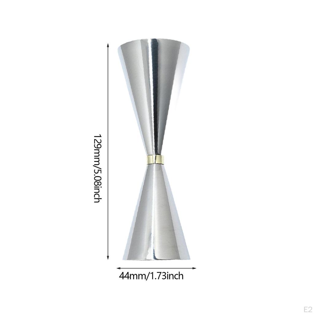 Spirit Measure Cup with Scale, Double Drinks Jigger, Cocktail Jigger for Wine Bartending Drink Cafe