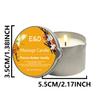 1pc Massage Oil Candle, Spa Essentials,Hydrating & Soothing, Relieving Dry Skin,Amazing Gift for Menor Women/2oz