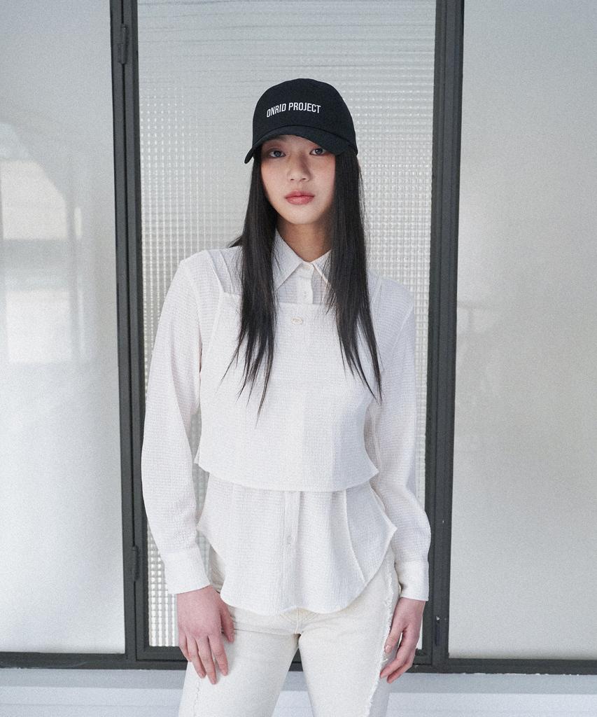 ONRIDPROJECT Essential Logo Ball Cap - Black