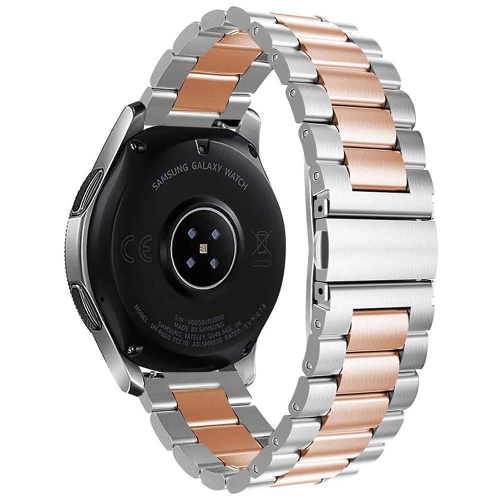 20mm 22mm Metal Band For Samsung Watch 7/6/5/4/3 Huawei Watch 4 Pro/GT5 Pro/GT4 3 2 46mm Bracelet for Amazfit GTR/GTS/Bip Strap