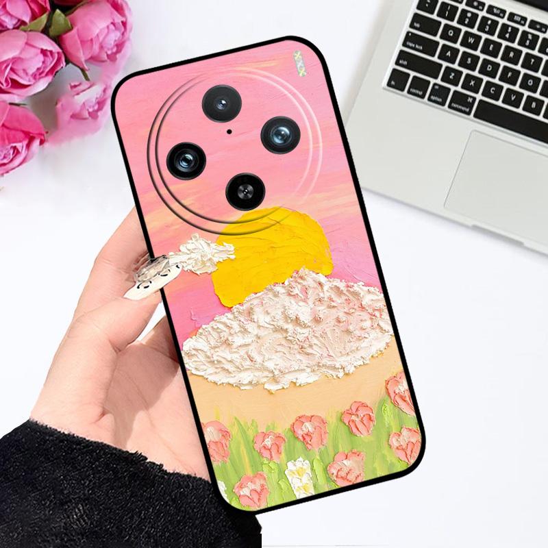 For Vivo X200 Pro mini 5G Case V2419A V2405DA Silicone TPU Phone Cover For VIVO X 200 Fundas X200Pro Cute Astronaut Phone Bags