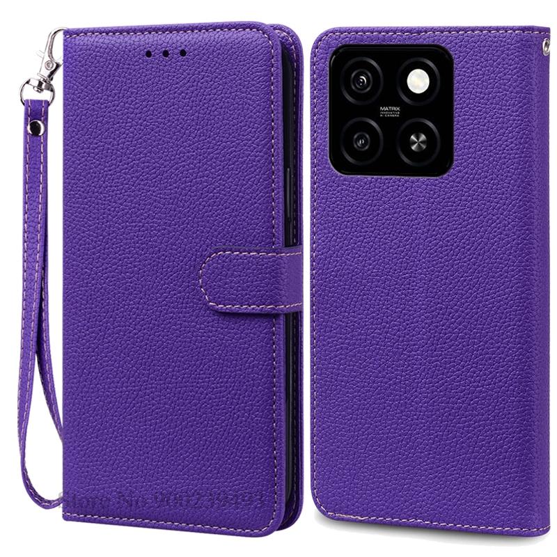 For ZTE Blade A55 Back Cover Phone Case For ZTE Blade A55 Case Wallet Leather Flip Cover For ZTE Blade A55 Silicone Fundas