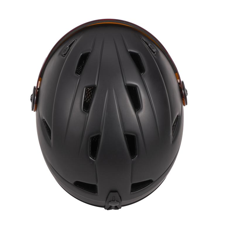 Helmet Ski Snowboarding Helmet With Goggle Set Removable Fleece Liner and Warm Ear Pads Safety Certify Skis Snow Helmet