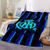 Coperte con Logo Snake Inter Milan in Flanella Stampata Traspiranti Calde Plaid per Casa Ufficio Copriletti 0708a92
