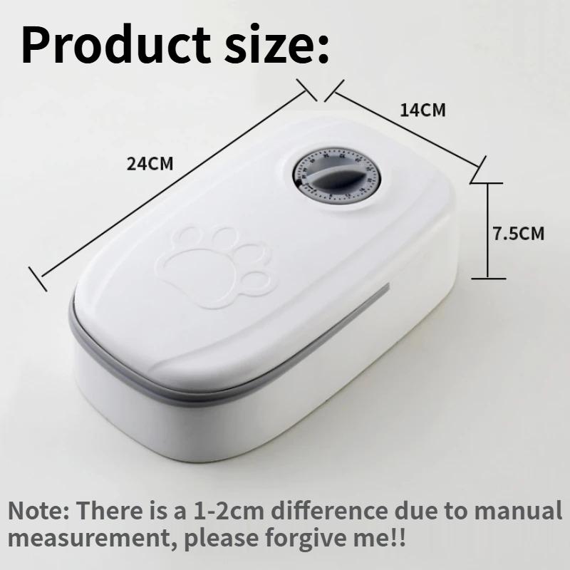 Intelligent timed automatic pet feeder,anti slip bottom,48 hour timed,dust-proof,fresh locking,fully detachable,washable design