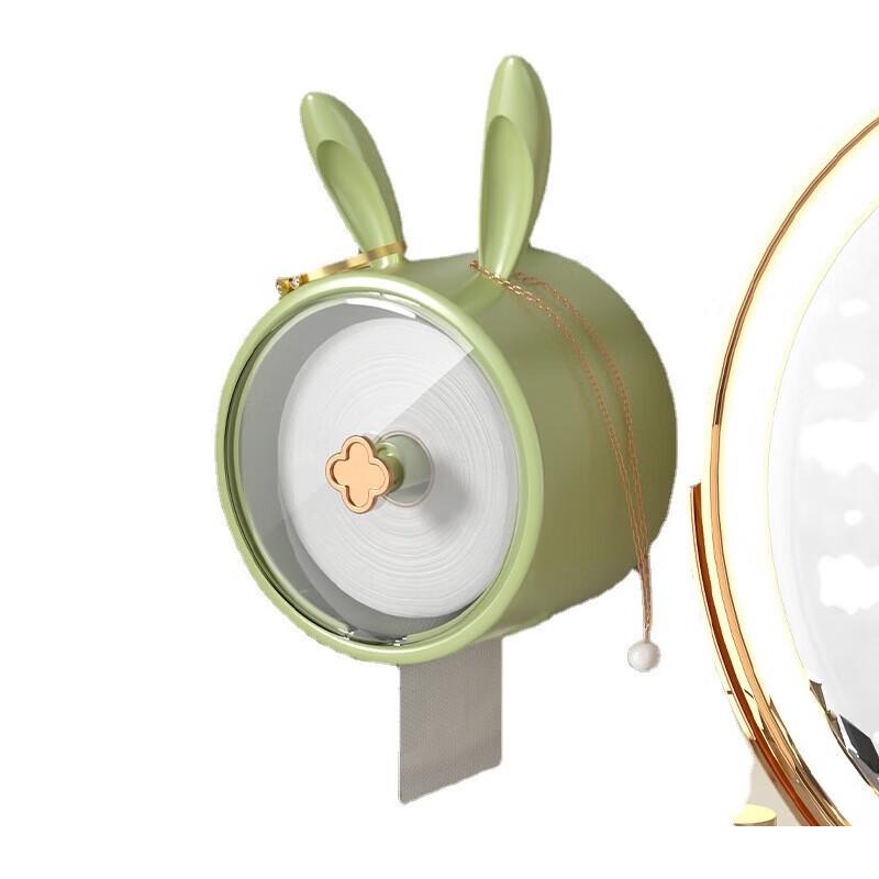 Punch-Free Cartoon Bathroom Tissue & Facial Towel Dispenser