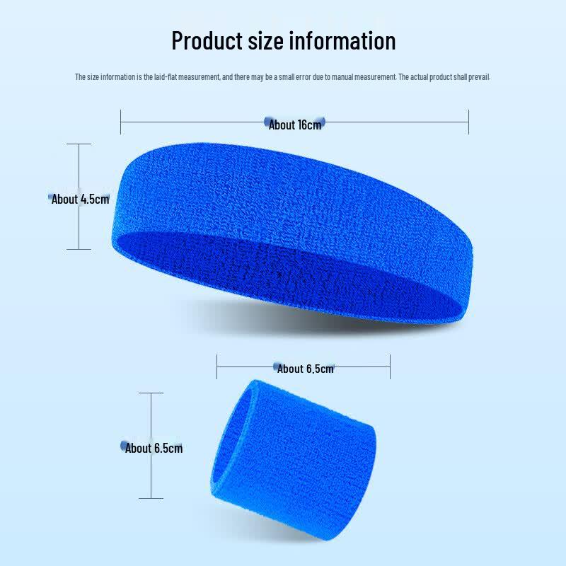 TULX Sports Wristband & Headband Set
