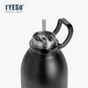Tyeso 1500ML Stainless Steel Large Capacity Insulated Flask Outdoor Portable Sports Water Bottle with Convenient Buckle Hiking