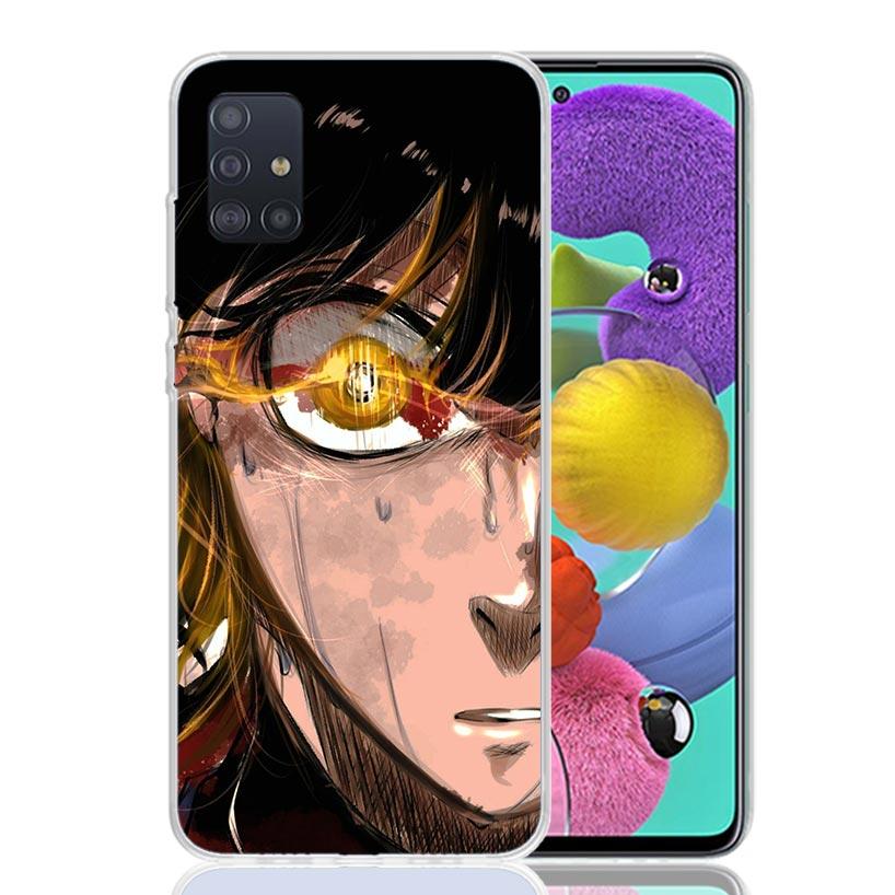 Blue Lock Bachira Meguru Phone Case For Samsung Galaxy A52 A32 A22 A12 A02S A50S A30S A51 A31 AA71 Note 20 Ultra 10 S10 Plus Gal