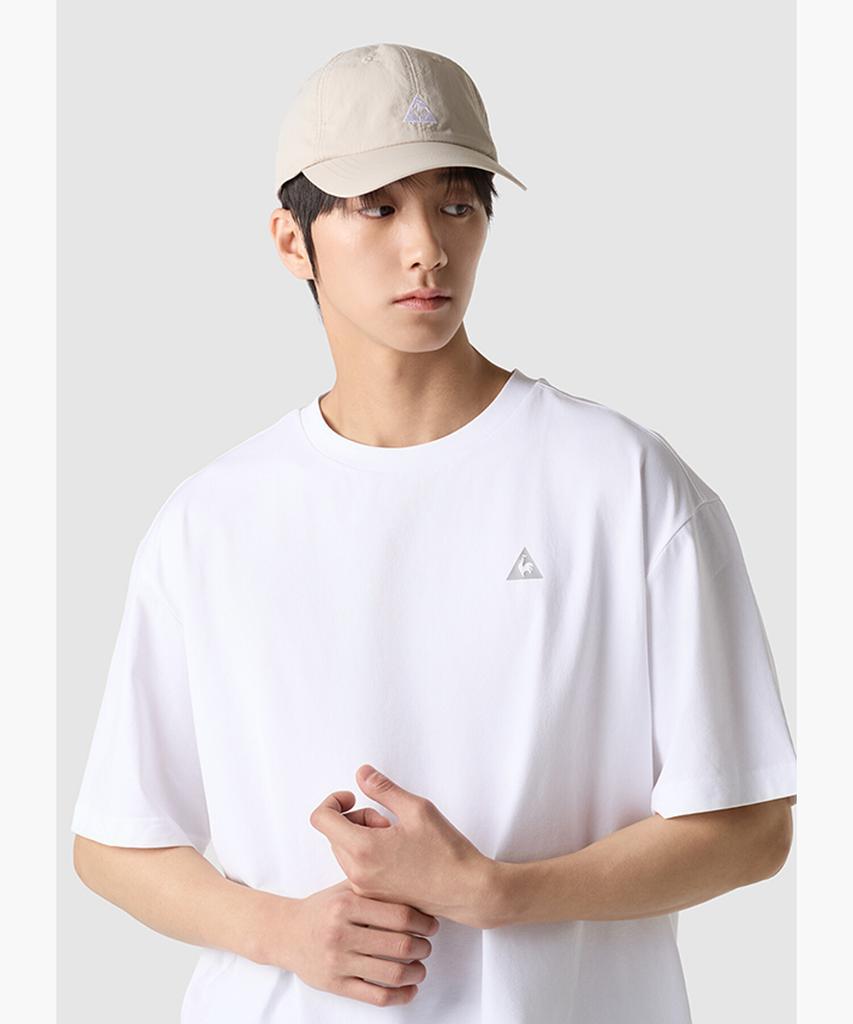 LECOQ Nylon Lightweight Ball Cap - Beige Qr123Acp21