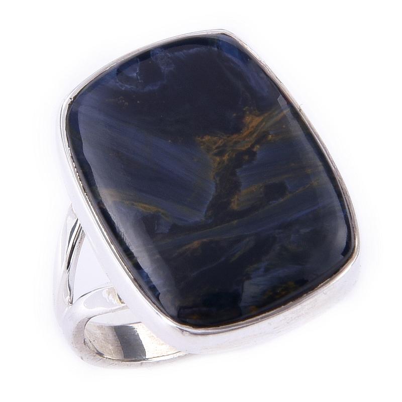 Natürlicher Pietersit Edelstein Handgefertigt 925 Massiv Sterlingsilber Ring Größe 7 B0Y29