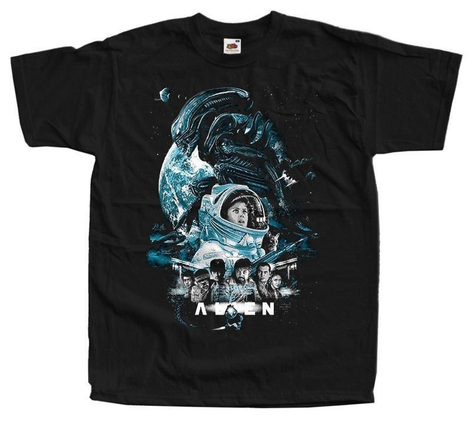 Alien V1 Poster Men T-Shirt all sizes S-5XL S
