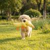 Bite-Resistant Long Necked Duck Voice Dog Toy Animal Shaped Dog Chew Toy  Teeth Cleaning