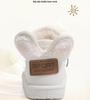 Unisex Warm Waterproof Baby Snow Boots with Velvet, Ages 1-6