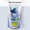 Sacchetti di plastica spessi con faccina sorridente