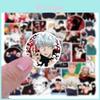 Unique 50/100 Pcs Jujutsu Kaisen Waterproof Sticker Collection For Skateboards And More
