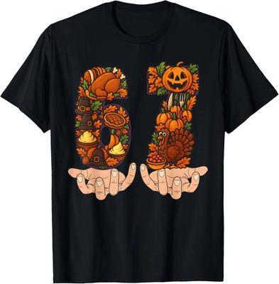 Alpha Design Turkey Funny Six Seven Turkey Design Unisex T-Shirt