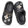 Kinder Blumen Schuhe Clogs rutschfest Mädchen Outdoor Freizeit Garten Schuhe Teenager Ein-Schritt Strandschuhe 3057