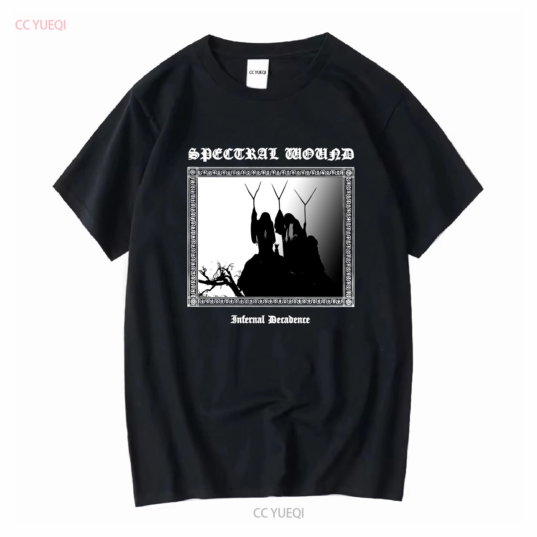 

Spectral Wound Infernal Decadence Classic Essential T Shirt long or short sleeves vintage Washed Comfortable Stretched Stylish 4XL