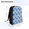 B-BADBADTZ Backpacks for Women Men Water Resistant College School Penguin Anime Bag Printing Bookbags