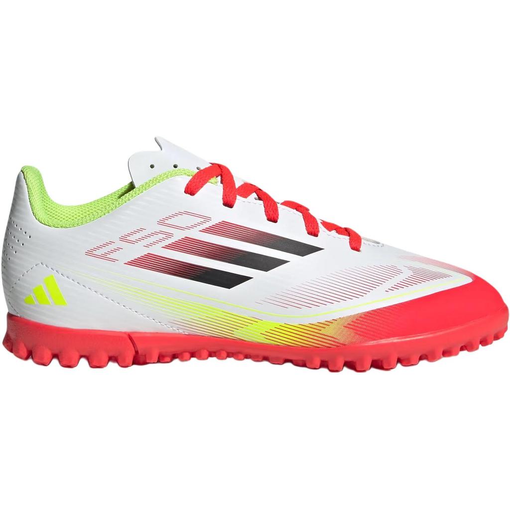 Adidas F50 CLUB Support Low top Kids' Soccer Shoes White Black Red Kids' IE3732