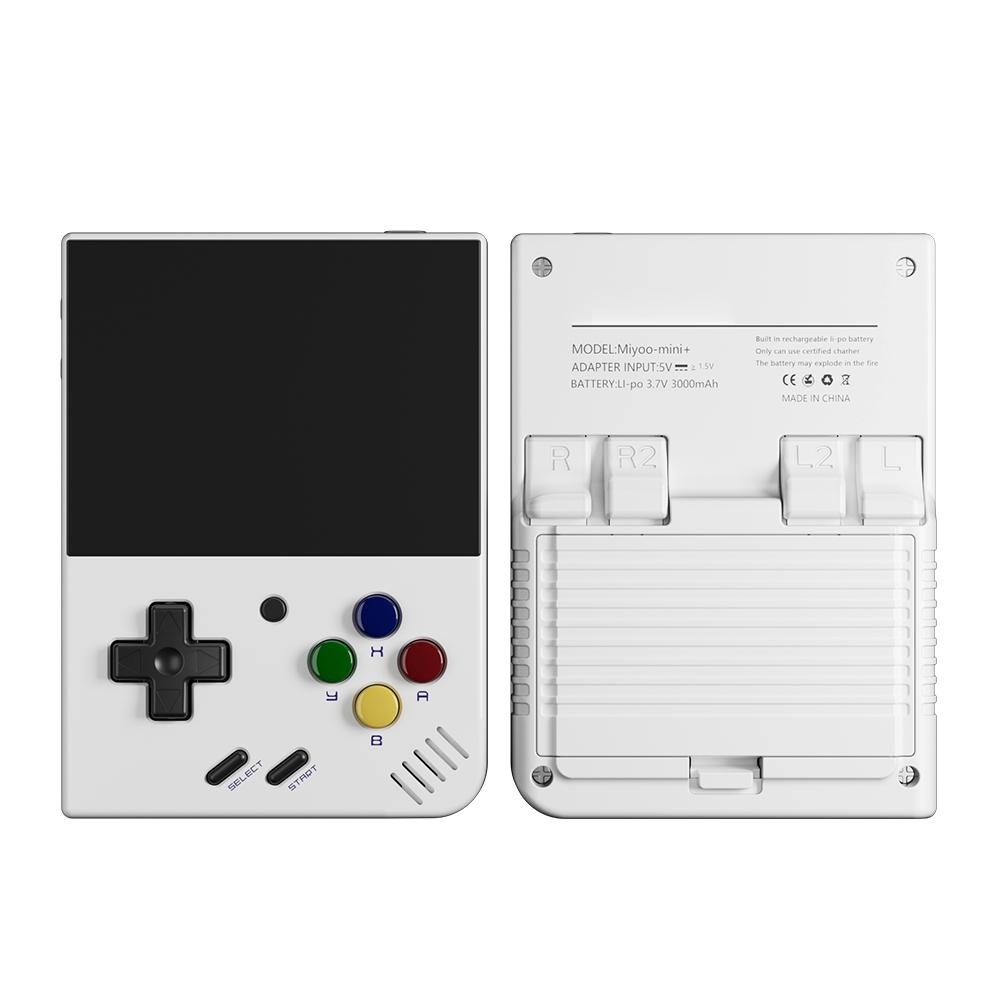 Mini Plus Video Game Console Rechargeable 3.5Inch IPS Screen Handheld Game Players WiFi Support 3000mAh Gift for Kids and Adults