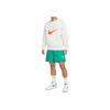 Nike Logo Letter Round Neck Pullover Long Sleeve Sweatshirt Men sweatshirt White DO8892-030
