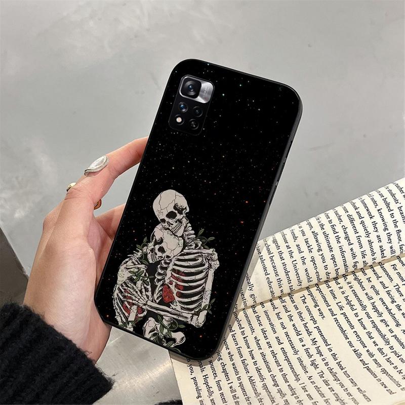 Skeleton Art Phone Case For Xiaomi Redmi note 14 Pro 14 13 12 11 10 Pro 14S 12S 11S Redmi 14C 13C 10