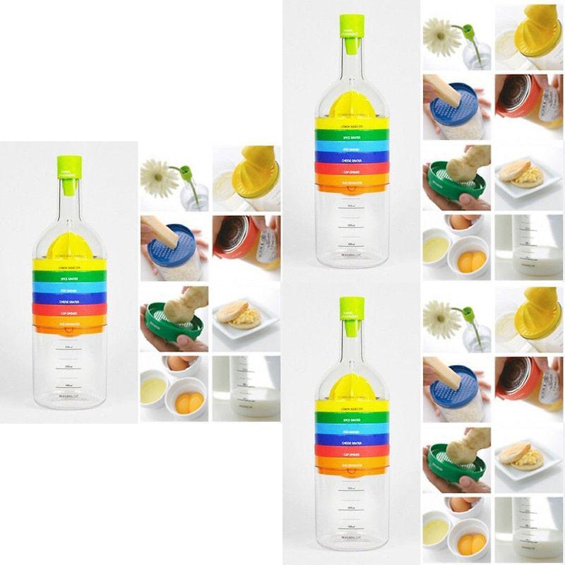 Versatile Multifunction 8 In 1 Kitchen Tools Slicer Grater Essential Gadget For Daily Use