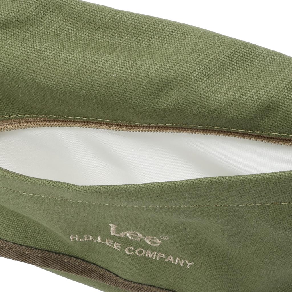 Lee Arcana Cotton Flap Shoulder Large Bag, Lightweight, Multifunctional, Capacity, Khaki, 320-1302, 320-1302-52