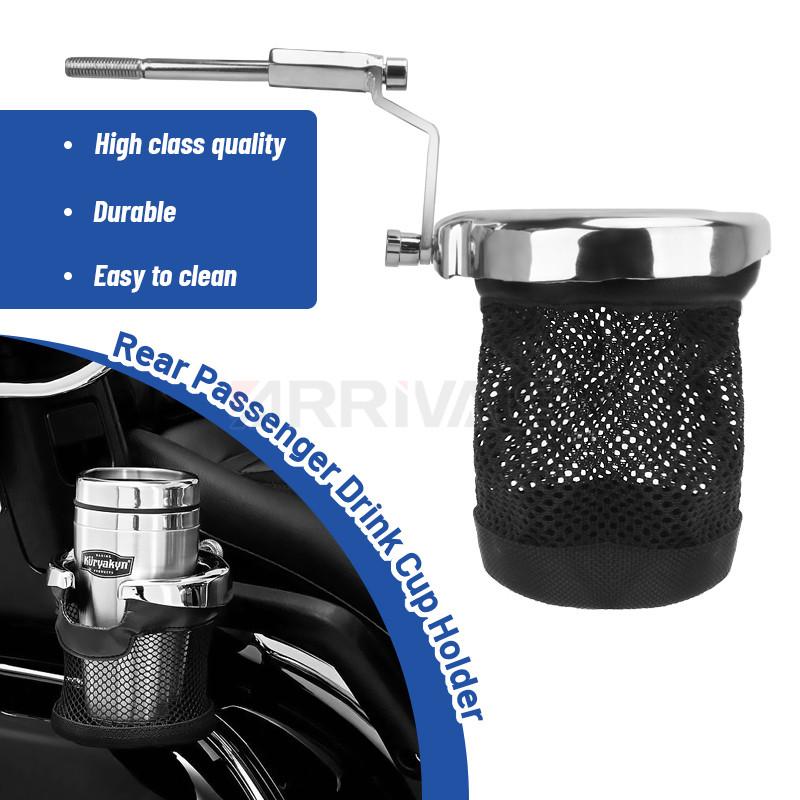 Motorcycle New Rear Passenger Drink Cup Holder For Honda Goldwing 1800 GL1800 ABS 2001-2015 F6B 2013-2015 Drinking Holder Cup