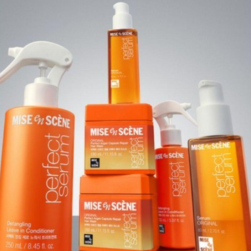 Mise-en-Scène Perfect Argan Capsule Repair Hair Mask 180g – Intensive Nourishing & Damage Care Hair Mask