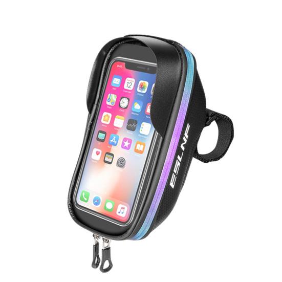 

Bike Front Bag Large Capacity Waterproof Anti-splashing Touch Screen Phone Bag for MTB Road Bike Portable Mountain Bicycle разноцветный