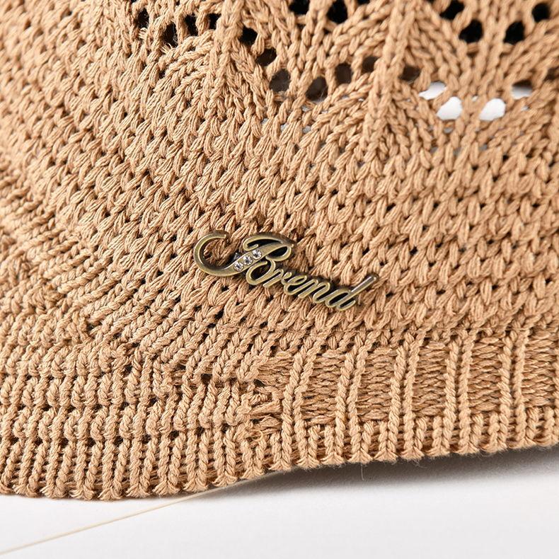 Summer New Style Versatile Fashionable Breathable Sunshade, Head Cover Women's Hat Ice Silk Duck Tongue Hat