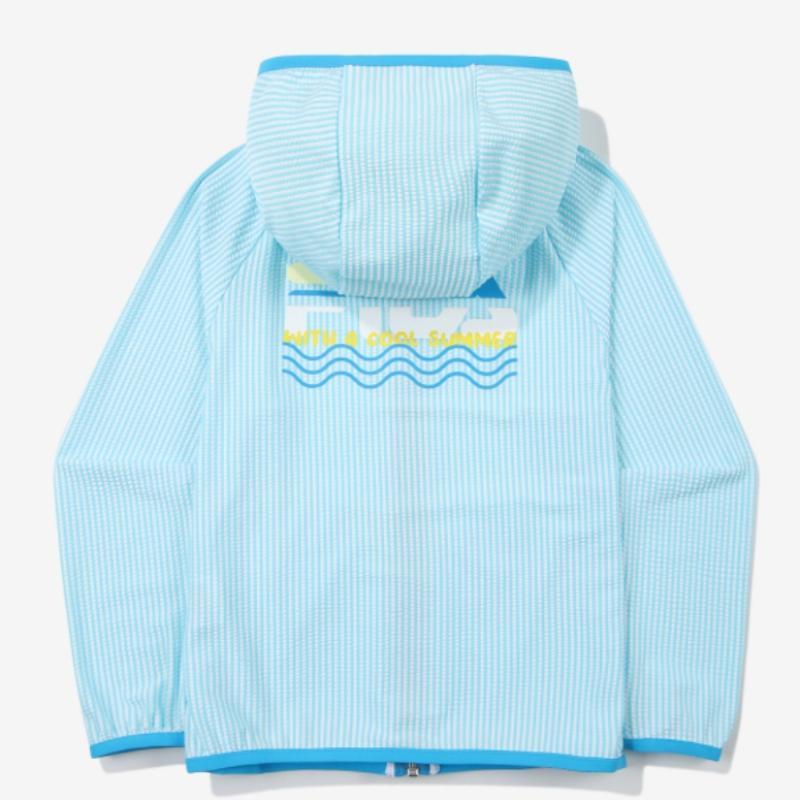 [fila Kids] Seersucker Jacket  Fk2jkf2a01x Mit  q0zFk2jkf2a01xMit